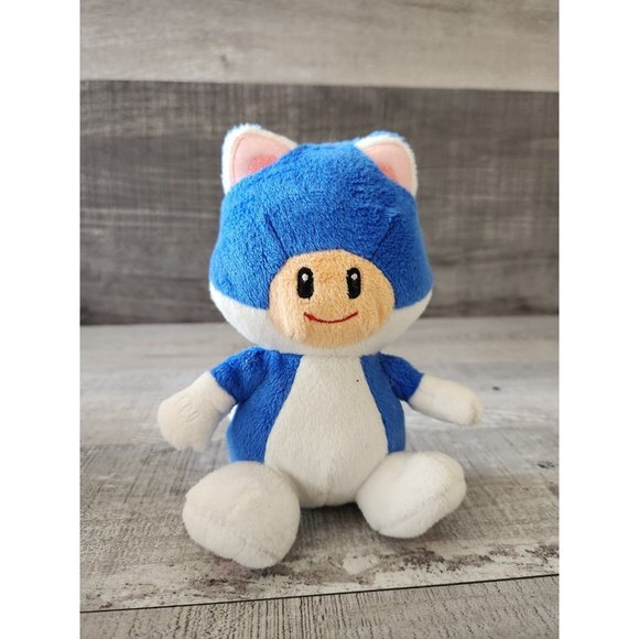 Nintendo Cat Toad Mario Plush Stuffed Animal - Picture 1 of 5